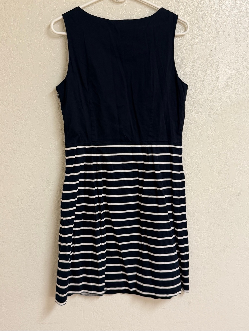 Tommy Hilfiger Navy and White Striped Sleeveless Dress - Picture 2 of 3